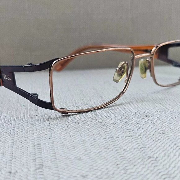Ray-Ban Youth Eyeglasses Frame Titanium Brown Tone Glasses 47[]15 125 - Picture 10 of 11